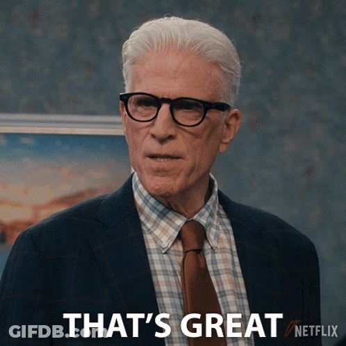 Older Man In Suit Saying That's Great Netflix GIF