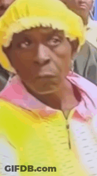 Older Man In Yellow Hat And Pink Shirt GIF