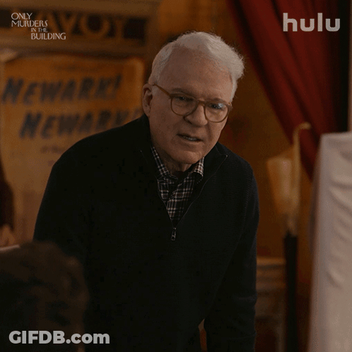Older Man Saying Oh Not Fun Vote Sign GIF