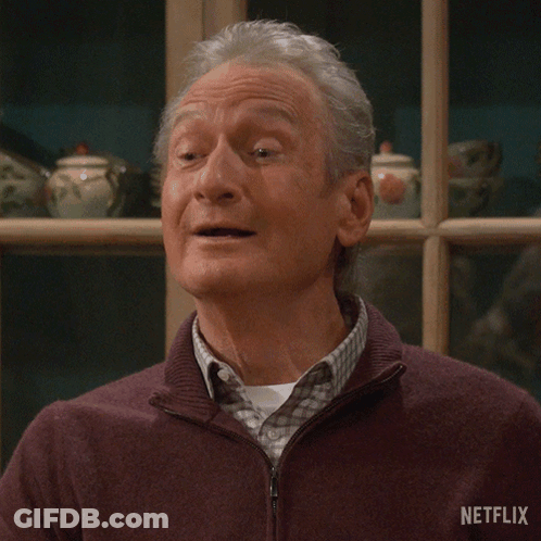 Older Man Saying Yup Yup GIF