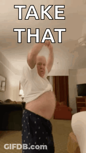 Older Man Take That GIF