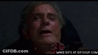 Older Man With Eyes Closed And Mouth Open GIF