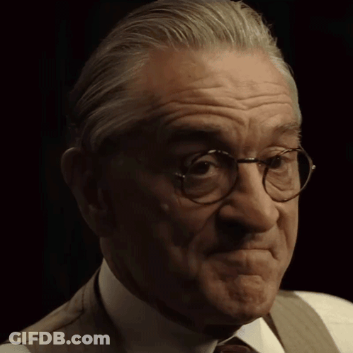 Older Man With Glasses And Suspenders GIF