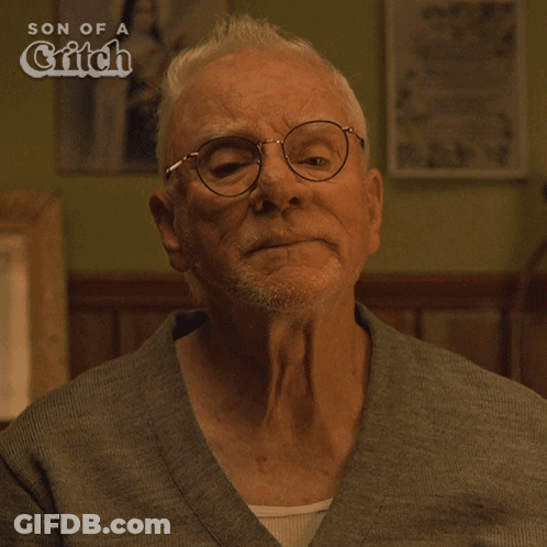 Older Man With Glasses Thank God Son Of A Grifch GIF