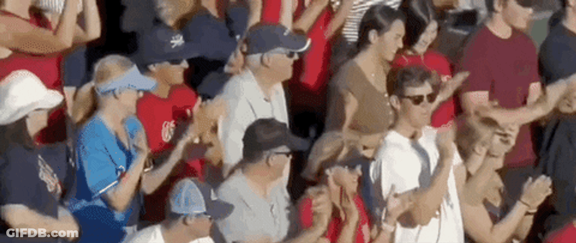 Ole Miss Crowd Clapping GIF
