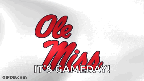 Ole Miss Logo Waving GIF