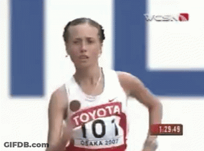 Olga Kaniskina Speed Walking GIF