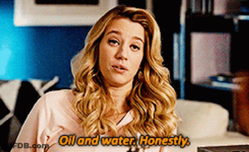 Olive Oil And Water Honestly GIF
