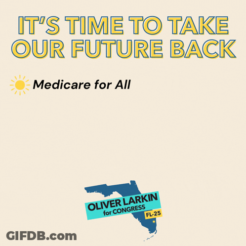 Oliver Larkin For Congress Advertisement GIF