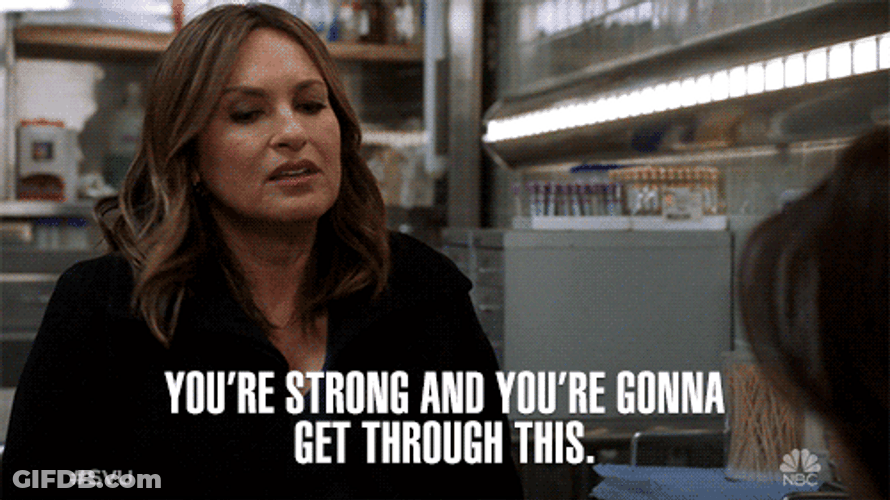Olivia Benson Giving Motivation GIF