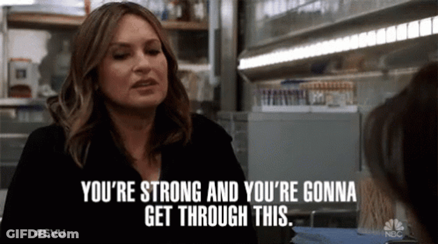 Olivia Benson Stay Strong GIF