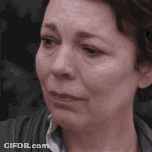 Olivia Colman The Lost Daughter Happy Cry GIF