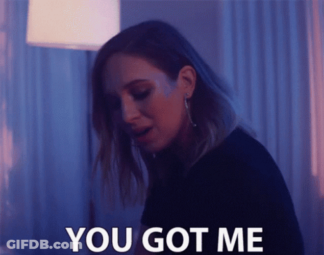 Olivia Lane Singing You Got Me GIF