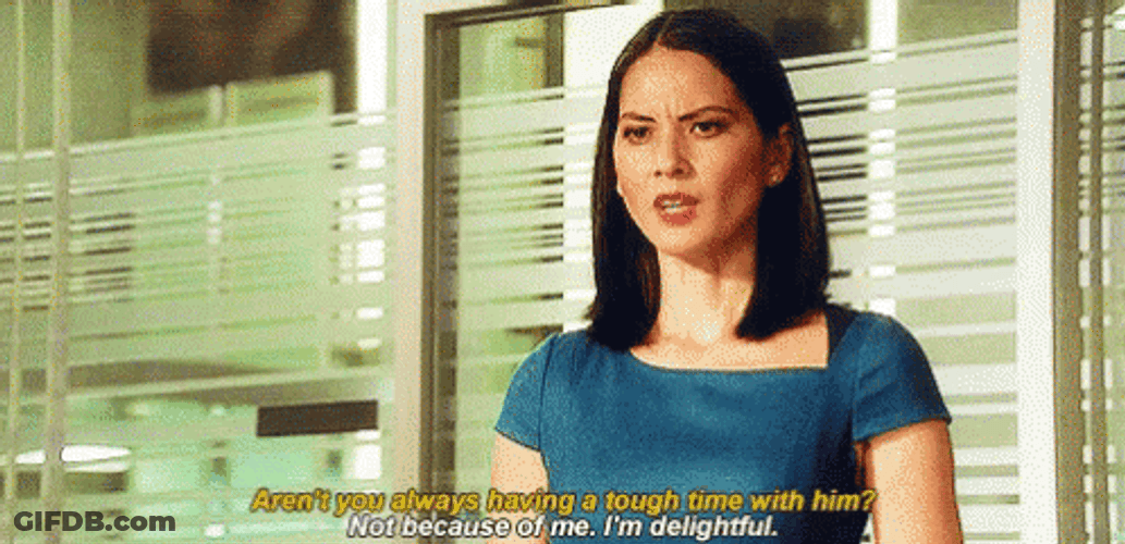 Olivia Munn Not Because Of Me GIF