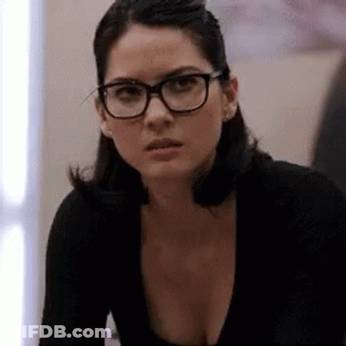 Olivia Munn Shocked GIF