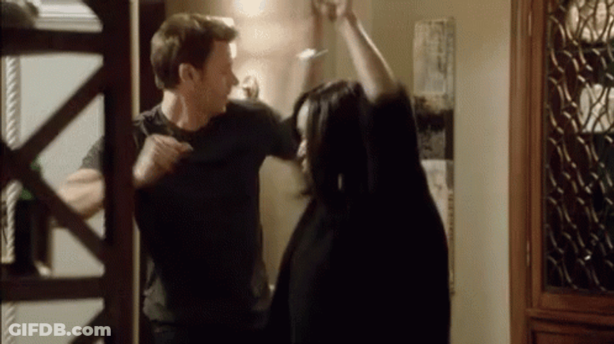 Olivia Pope Dancing With A Guy GIF