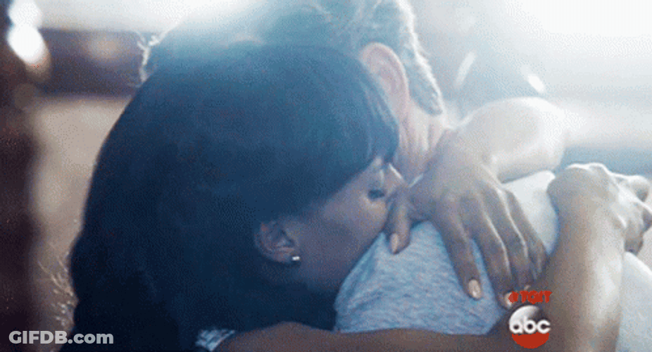 Olivia Pope Hugging President Fitzgerald Grant GIF