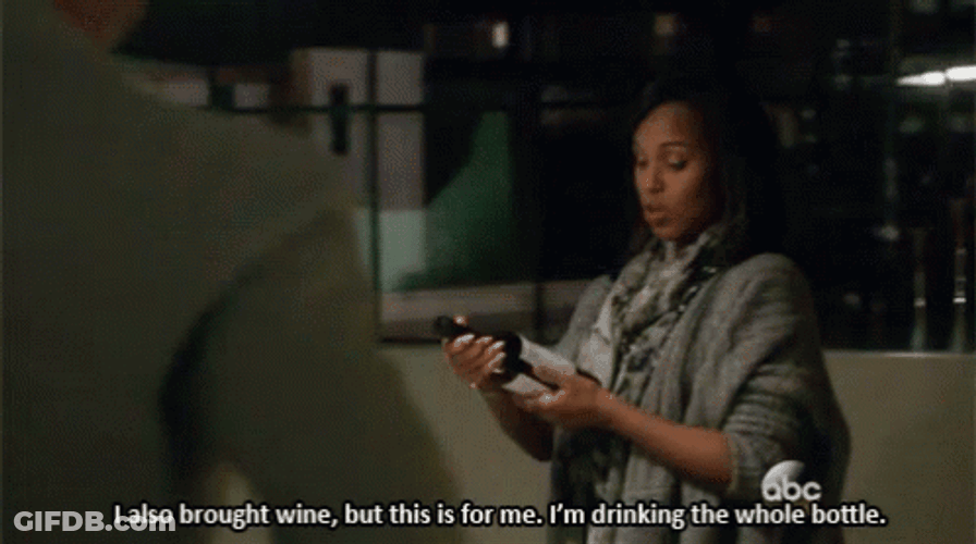 Olivia Pope I Also Brought Wine GIF