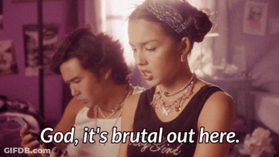 Olivia Rodrigo Brutal Out Here GIF