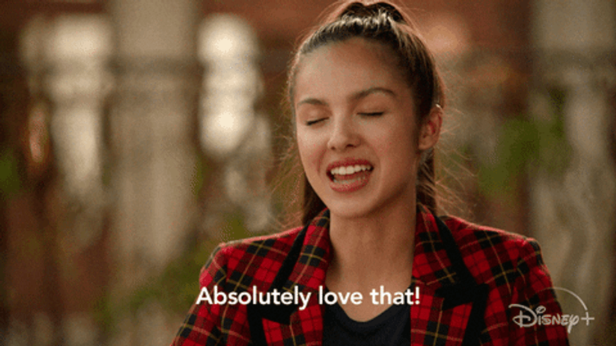 Olivia Rodrigo Highschool Musical GIF