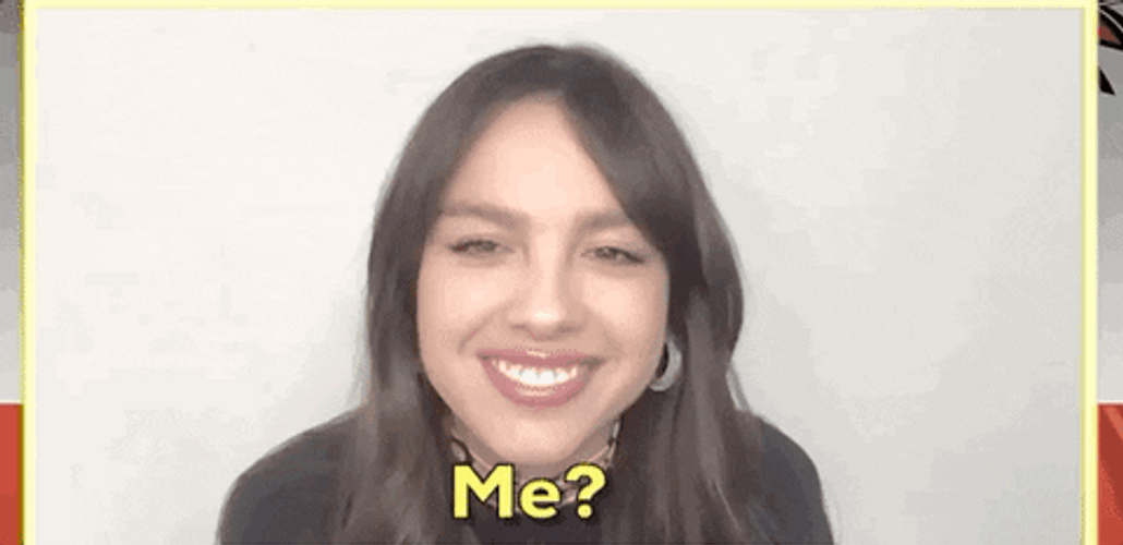 Olivia Rodrigo Me TV Guide GIF