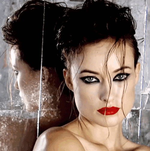 Olivia Wilde In A Fierce Look GIF