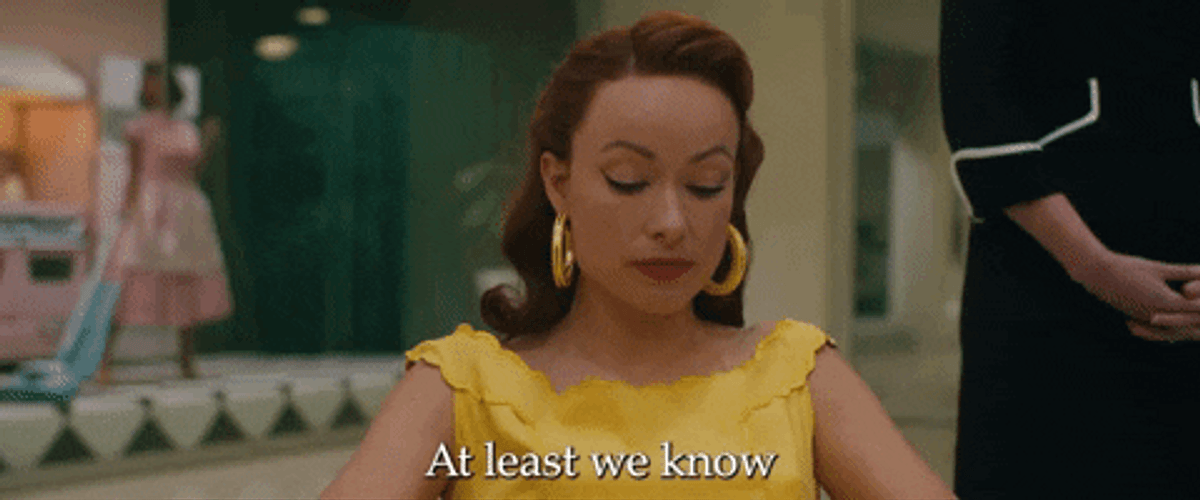 Olivia Wilde In Yellow Dress GIF