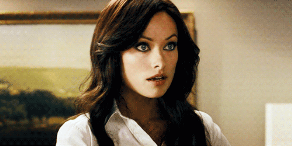 Olivia Wilde's Speechless Reaction GIF