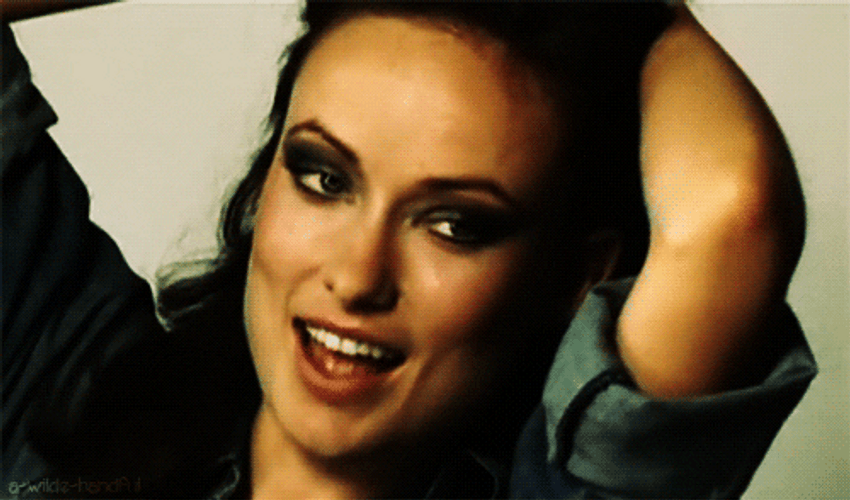 Olivia Wilde Trying To Be Sexy GIF