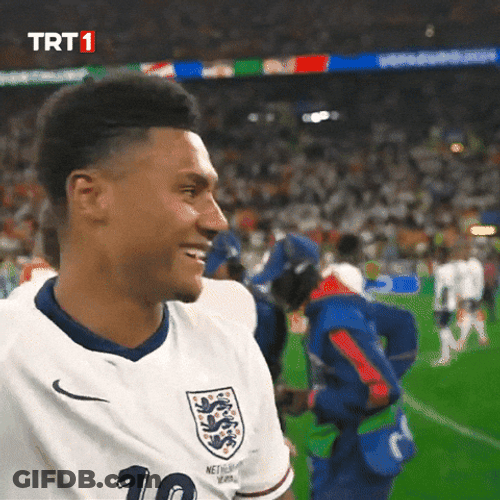 Ollie Watkins Back Tap Hugging Team GIF