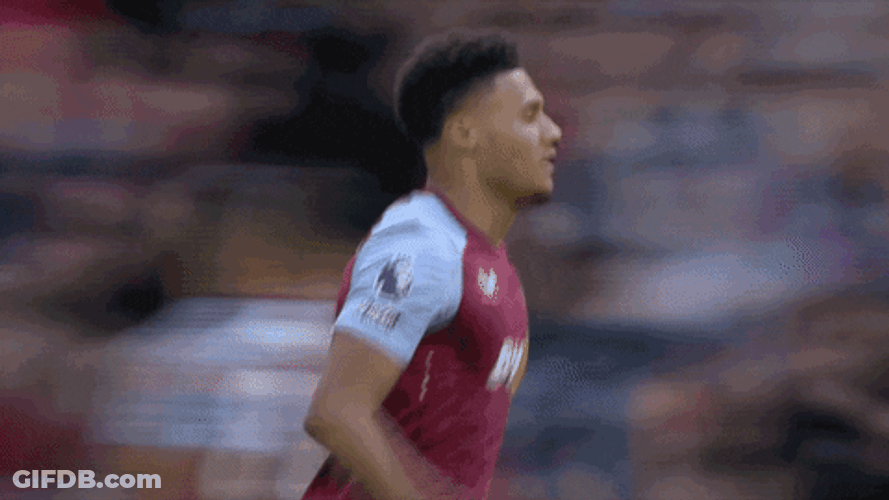 Ollie Watkins Hyper Rnning GIF
