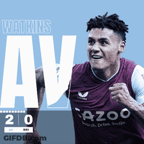 Ollie Watkins Multiple Image GIF