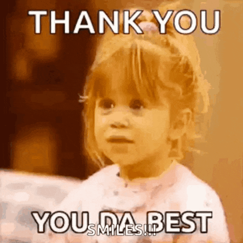 Olsen Twins Thank You GIF