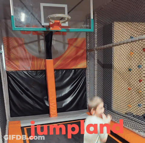 Olymp Center Jumpland Basketball Drunk GIF