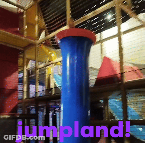 Olymp Center Jumpland Blowing Balls GIF