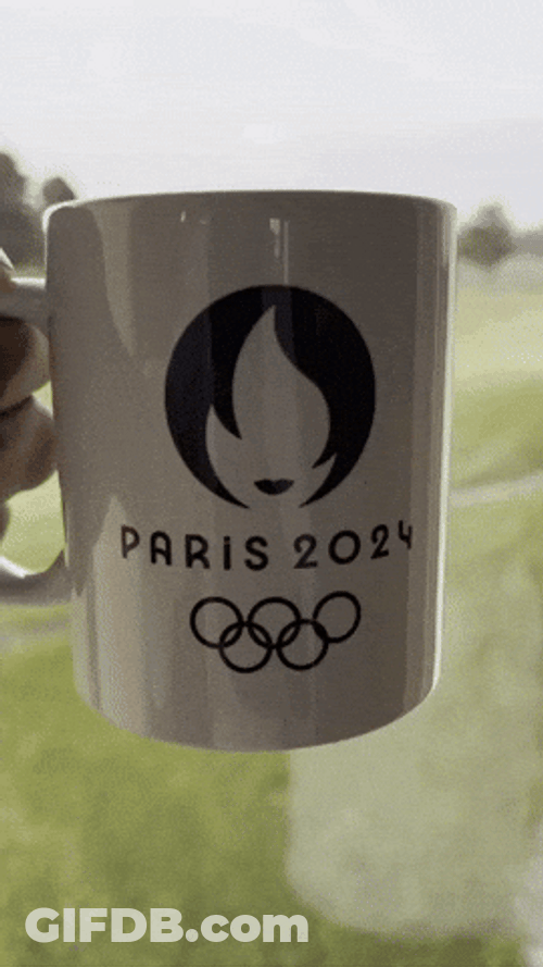 Olympic Rings Paris 2024 Mug GIF