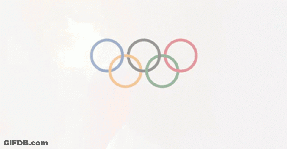 Olympic Rings Stronger Together GIF