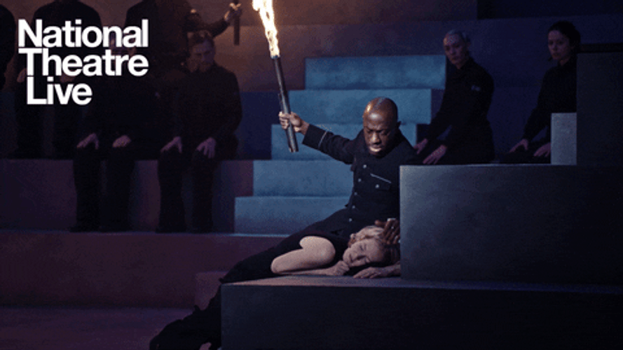 Olympic Torch National Theatre Live GIF