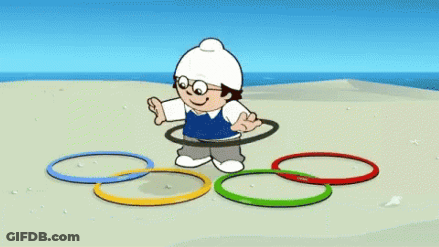 Olympics Friends Clap GIF