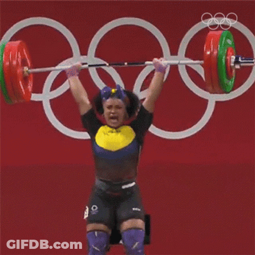 Olympics Games Weightlifting GIF