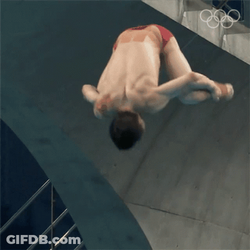 Olympics Rolling Wang Zongyuan GIF