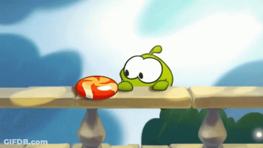 Om Nom Stories Chomp GIF