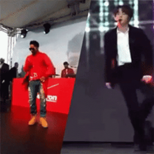Omarion Dance Like BTS Jin GIF