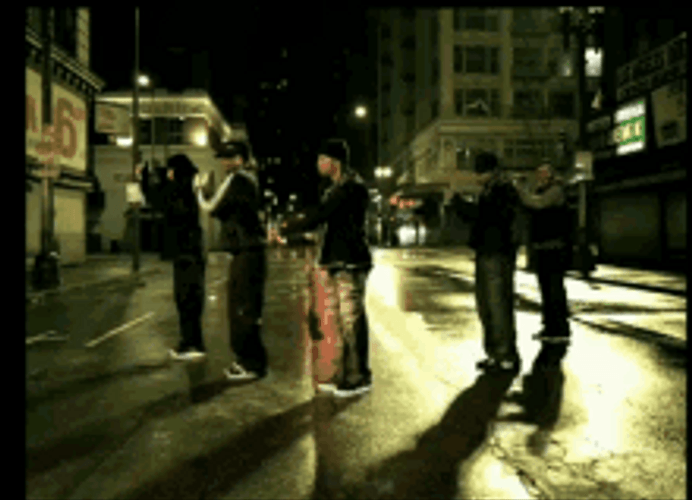 Omarion Group Dance On Streets GIF
