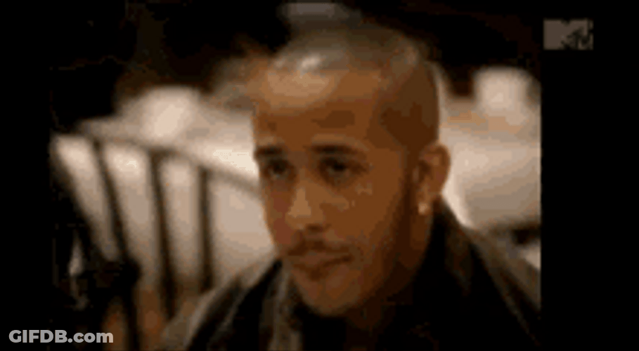 Omarion Looking At Others GIF