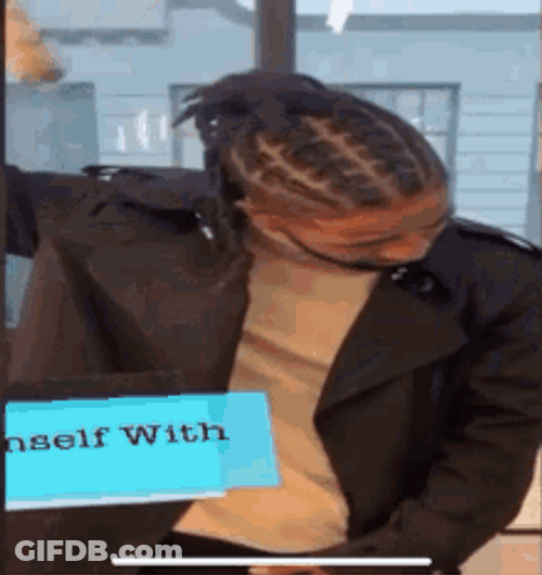 Omarion Spraying Deodorant GIF