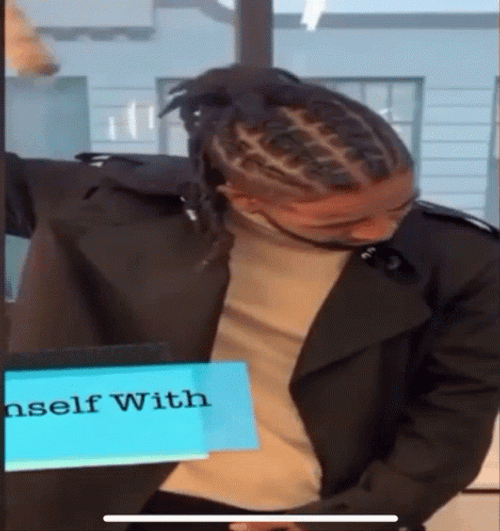 Omarion Unbothered Spraying Moment GIF