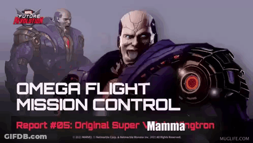 Omega Flight Mission Control Report #05 Super Mammagtron GIF