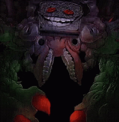 Omega Flowey Distorted Jagged Petals GIF