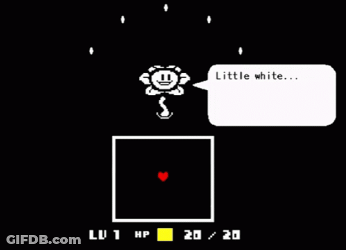 Omega Flowey Game Play Black Screen GIF